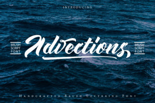 Advectionz: A Friendly Script Font for Modern Web Brands