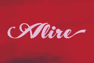 Alire: A Retro-Inspired Script Font for Trusted Branding