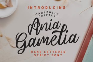 Ania Gamelia: A Handwritten Font That Feels Like Your Brand’s Best Friend