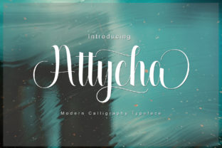 Attycha: A Handwritten Script Font for Warm, Human Digital Branding