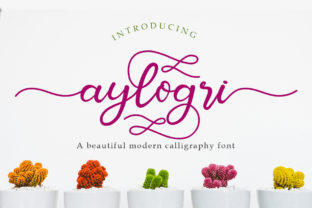 Aylogri: The Script Font That Makes Romance Instantly Legible
