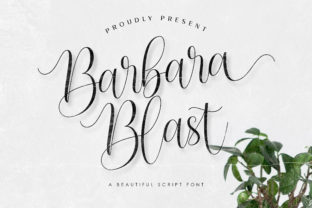 Barbara Blast: A Bold Handwritten Font That Elevates Real Small Business Branding