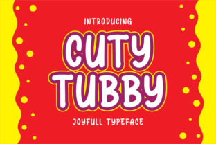 Cuty Tubby: A Playful Script Font for Editorial Charm
