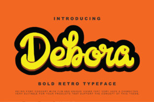 Debora: A Bold Handwritten Font for Campaign Impact