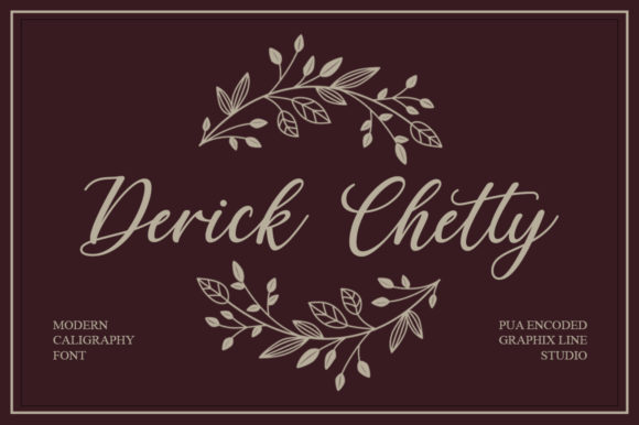 Derick Chetty: A Warm, Expressive Script Font for Real Branding Work