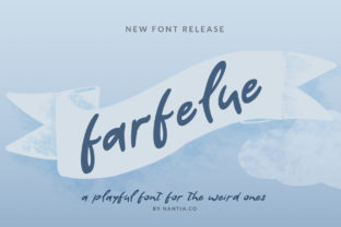 Farfelue: A Modern Handwritten Font for Real Branding Projects