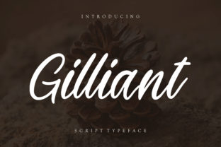 Gilliant: A Premium Script Font That Elevates Brand Voice