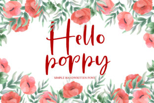 Hello Poppy: A Friendly Script Font for Campaign Headlines
