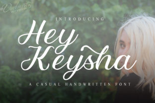 Hey Keysha: A Friendly, Modern Script Font for Real Branding Work