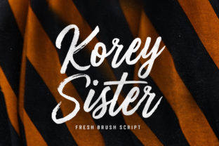 Korey Sister: A Script Font That Balances Legibility and Grace