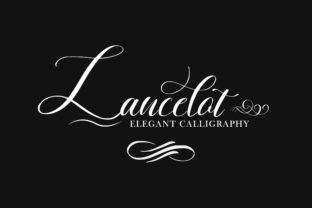Lancelot: A Refined Script Font for Elegant Digital Branding