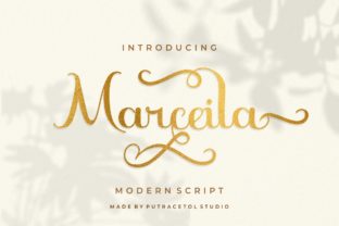 Marceila: A Romantic Script Font That Elevates Handmade Design