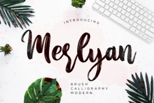 Merlyan: A Hand-Brushed Script Font That Makes Your Campaigns Instantly Recognizable