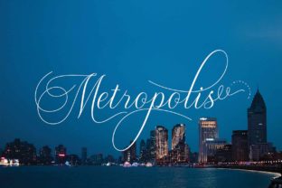 Metropolis: A Handwritten Font with Editorial Grace