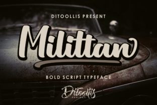 Milittan: A Modern Script Font for Thoughtful Editorial Design