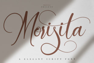 Morisita: A Modern Script Font for Digital Brand Moments