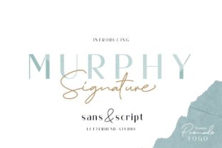 Murphy: A Charming Script & Sans Font Duo for Real Branding
