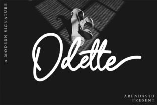 Odette: A Modern Script Font for Digital Brand Identity