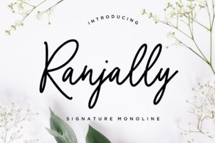 Ranjally: A Thoughtful Script Font for Editorial Warmth