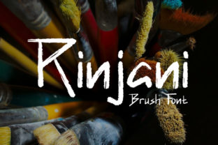 Rinjani: A Bold Script Font for Scroll-Stopping Marketing
