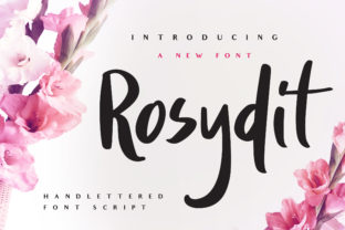 Rosydit: A Sweet, Playful Script Font for Digital Design