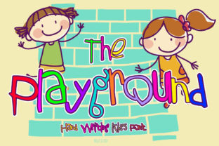 The Playground: A Whimsical Script Font for Scroll-Stopping Campaigns