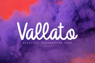 Vallato: A Handwritten Font for Editorial Elegance
