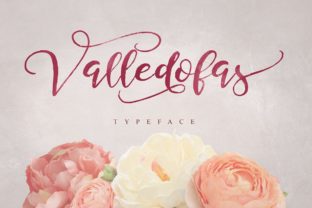 Valledofas: A Sweet, Handwritten Font That Builds Trust